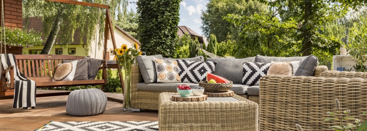 Loungen in de tuin