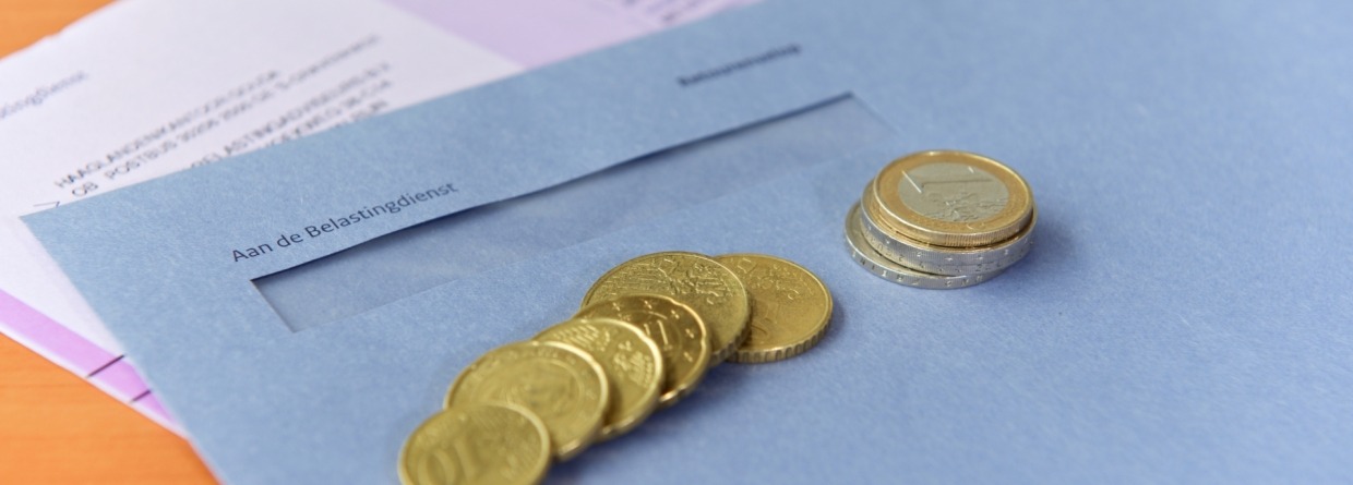 Belastingaangifte met euro's erop